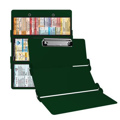 WhiteCoat Clipboard® Trifold - Green Primary Care Edition